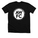 AWFC Apparel Circular Logo, Summer 2026, a Solid Black Blend Premium Unisex Tee