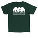 SCWC Clothing (click arrows to see more), a Forest Green Classic Unisex Tee (back-view)