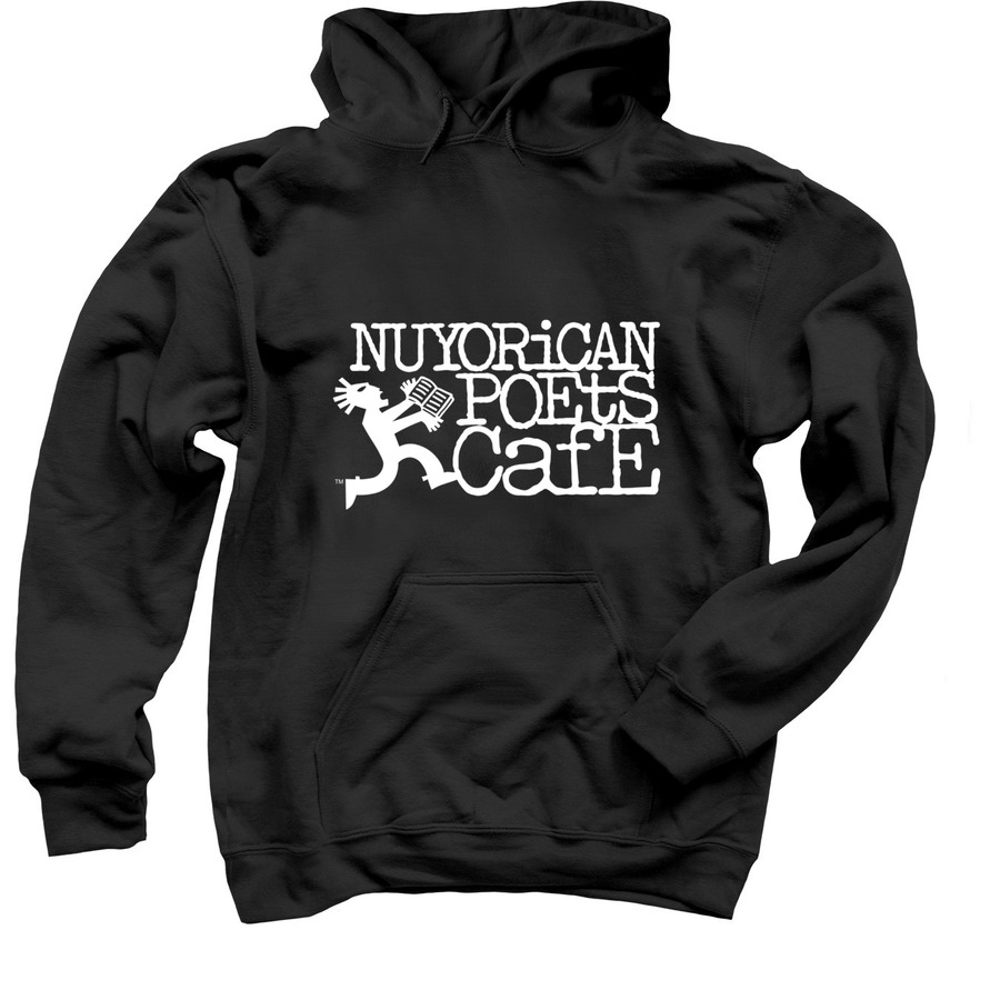 Nuyorican Poets Cafe Hoodie, a Black Pullover Hoodie