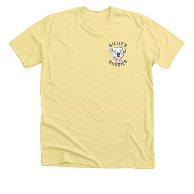 The Original BB, a Heather Yellow Gold Premium Unisex Tee