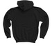 Klein, TX - White Logo Youth Hoodie, a Black Youth Pullover Hoodie (back-view)