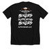 Support Bikers Missouri, a Solid Black Blend Premium Unisex Tee (back-view)