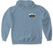 Weenie Summit (small logo), a Stone Blue Gildan Softstyle Pullover Hoodie