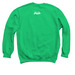 Team Miles Shirts, a Irish Green Crewneck Sweatshirt (back-view)