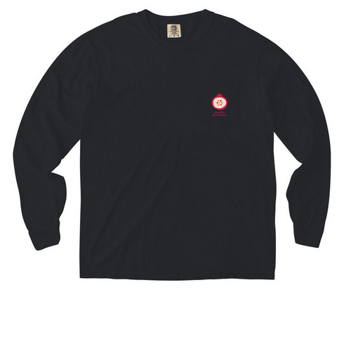 CABI Pocket Shirts, a Black Comfort Colors Long Sleeve Pocket Tee