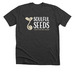Soulful Seeds, a Dark Grey Heather Premium Unisex Tee