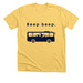 Beep beep., a Heather Yellow Gold Premium Unisex Tee