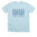 Housing is a Human Right, a Heather Ice Blue Premium Unisex Tee