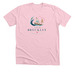 Adults, a Heather Pink Premium Unisex Tee