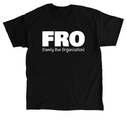 FRO, a Black Classic Unisex Tee