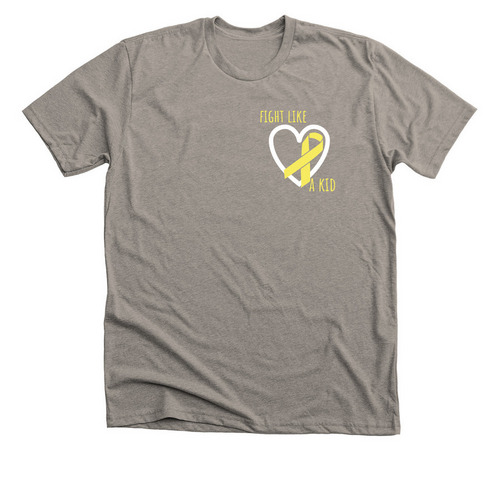 September peds cancer awareness&nbsp;, a Heather Stone Premium Unisex Tee