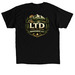 LTD Management&nbsp;, a Black Classic Unisex Tee (back-view)