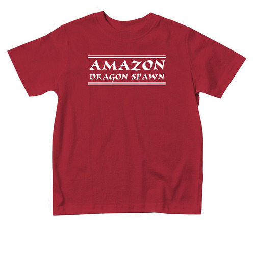 Amazon Dragon Spawn - Toddler Sizes, a Red Toddler Tee