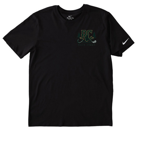 Rock Creek&nbsp;, a Black Nike Dri-FIT Jersey Blend Performance Tee