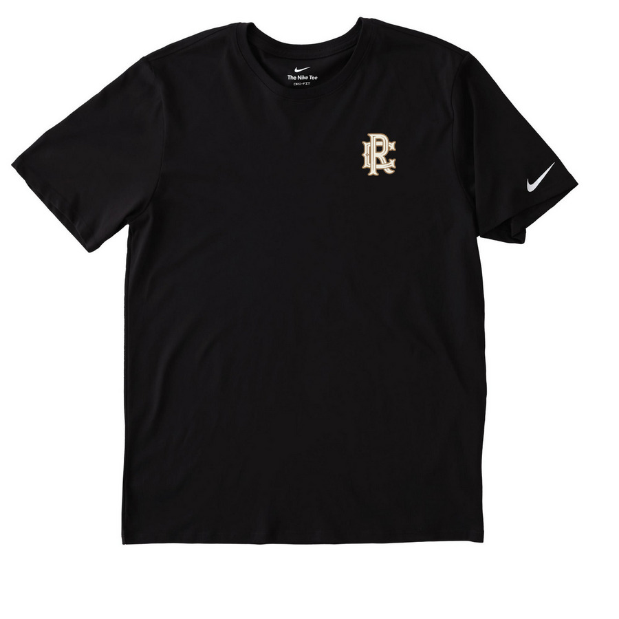 Rock Creek Golf Club, a Black Nike Dri-FIT Jersey Blend Performance Tee