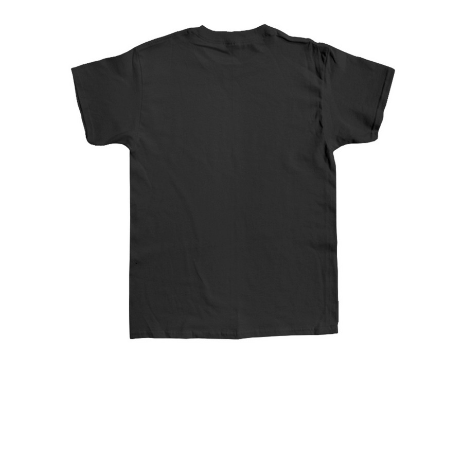 Allysaurus Toddler Tee, a Black Toddler Tee (back-view)