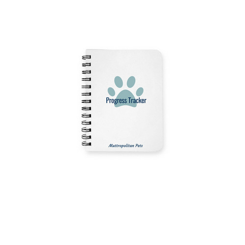 Training Journal, a White Spiral Notebook