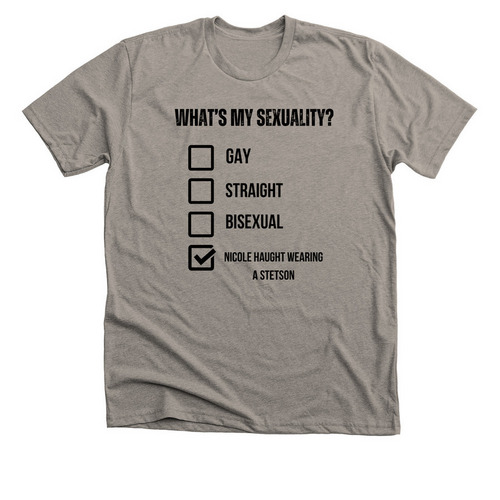 Stetson, a Heather Stone Premium Unisex Tee