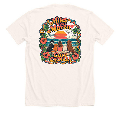 Miles for Maren&nbsp;, a Heather Natural Premium Unisex Tee