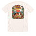 Miles for Maren&nbsp;, a Heather Natural Premium Unisex Tee (back-view)