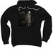 Long ago T's, a Black Premium Pullover Hoodie