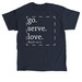 Emmalee?s Philippines Mission Trip Fundraiser, a Navy Classic Unisex Tee