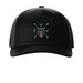 NWWK9 Spring Trial Hat, a Black Printed Five-Panel Trucker Cap