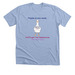 Get My Reference, a Heather Baby Blue Premium Unisex Tee