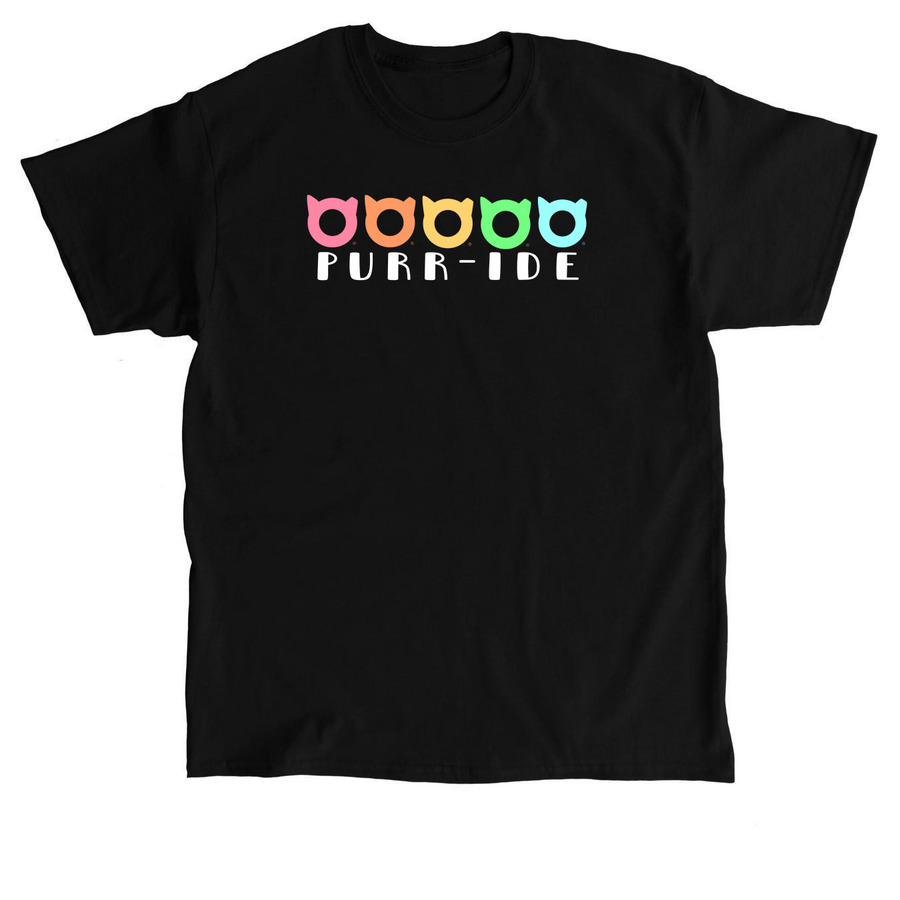 Limited Edition Purr-ide T-Shirt, a Black Classic Unisex Tee