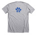 Myles Ahead Rescue Squad, a Athletic Heather Premium Unisex Tee (back-view)