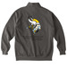 Sussex Consortium Fundraising, a Pepper Comfort Colors Quarter Zip Pullover (back-view)