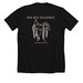 Saddle Up Collection, a Solid Black Blend Premium Unisex Tee (back-view)