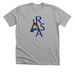 RSA LOV Logo Icon, a Athletic Heather Premium Unisex Tee