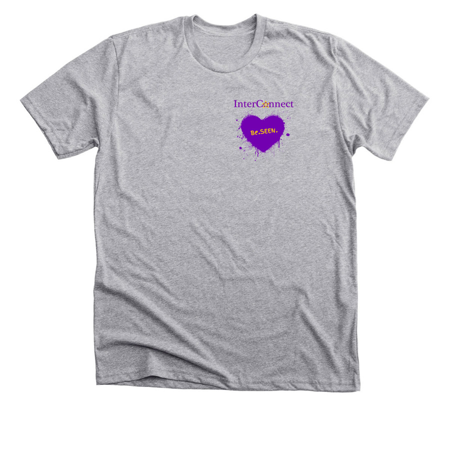 InterConnect Swag Shirt Be SEEN!, a Athletic Heather Premium Unisex Tee