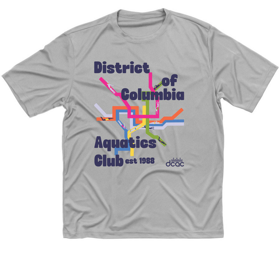 DC Metro Pride 2026 - Athletic Version, a Silver Classic Performance Tee