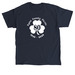 White logo shirts, a Navy Classic Unisex Tee