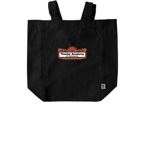 TAD Tote Bags, a Black Recycled Cotton Tote Bag