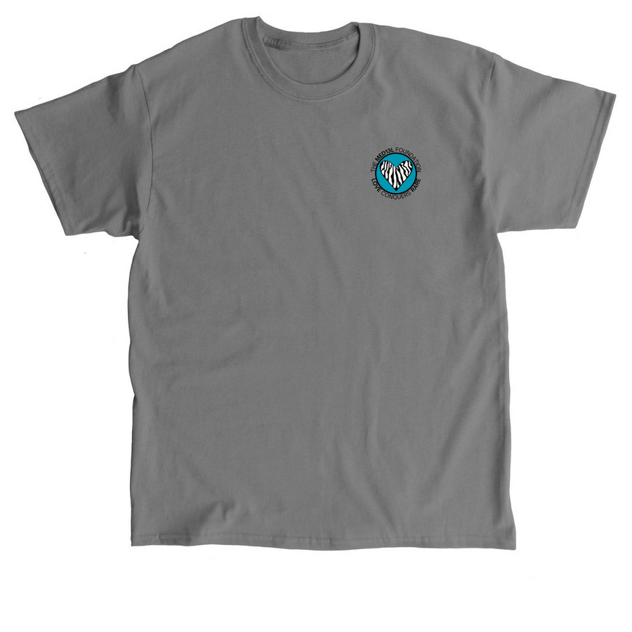 Love Conquers All, a Charcoal Classic Unisex Tee