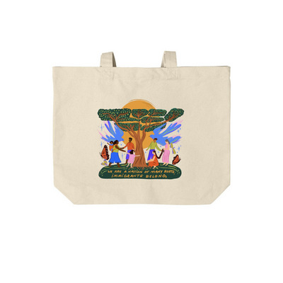 Tote Bag, a Natural Cotton Canvas Tote Bag