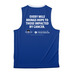 Team Gilda: Laugh. Run. Heal., a True Royal/ White Reversible Basketball Jersey (back-view)