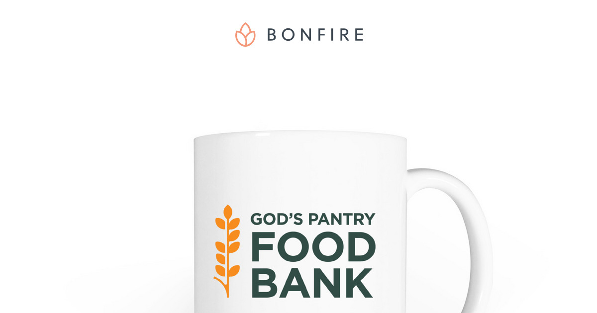 God's Pantry Food Bank Mug | Bonfire