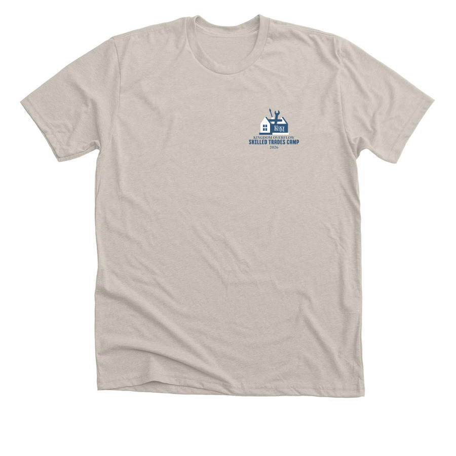 2026 Skilled Trades Summer Camp, a Heather Dust Premium Unisex Tee
