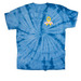 Fight Club - Adult and Youth Tie Dye, a Baby Blue Classic Tie Dye Tee