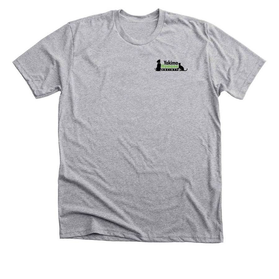 Rescue Love Repeat, a Athletic Heather Premium Unisex Tee