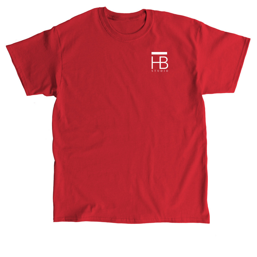HB Red Unisex T-Shirt, a Red Classic Unisex Tee