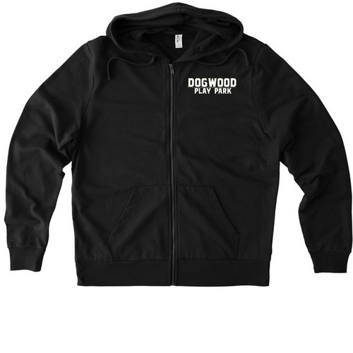 Zip Up Hoodies, a Deep Black Allmade Organic French Terry Zip Up Hoodie