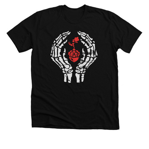 Acorn Bringer (W/R), a Solid Black Blend Premium Unisex Tee