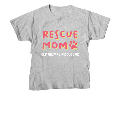 rescue mom tank, a Sport Grey Youth Unisex Tee