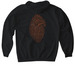 Emmaus Hoodies, a Black Gildan Softstyle Pullover Hoodie (back-view)