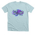 Infinity Dragon, a Heather Ice Blue Premium Unisex Tee